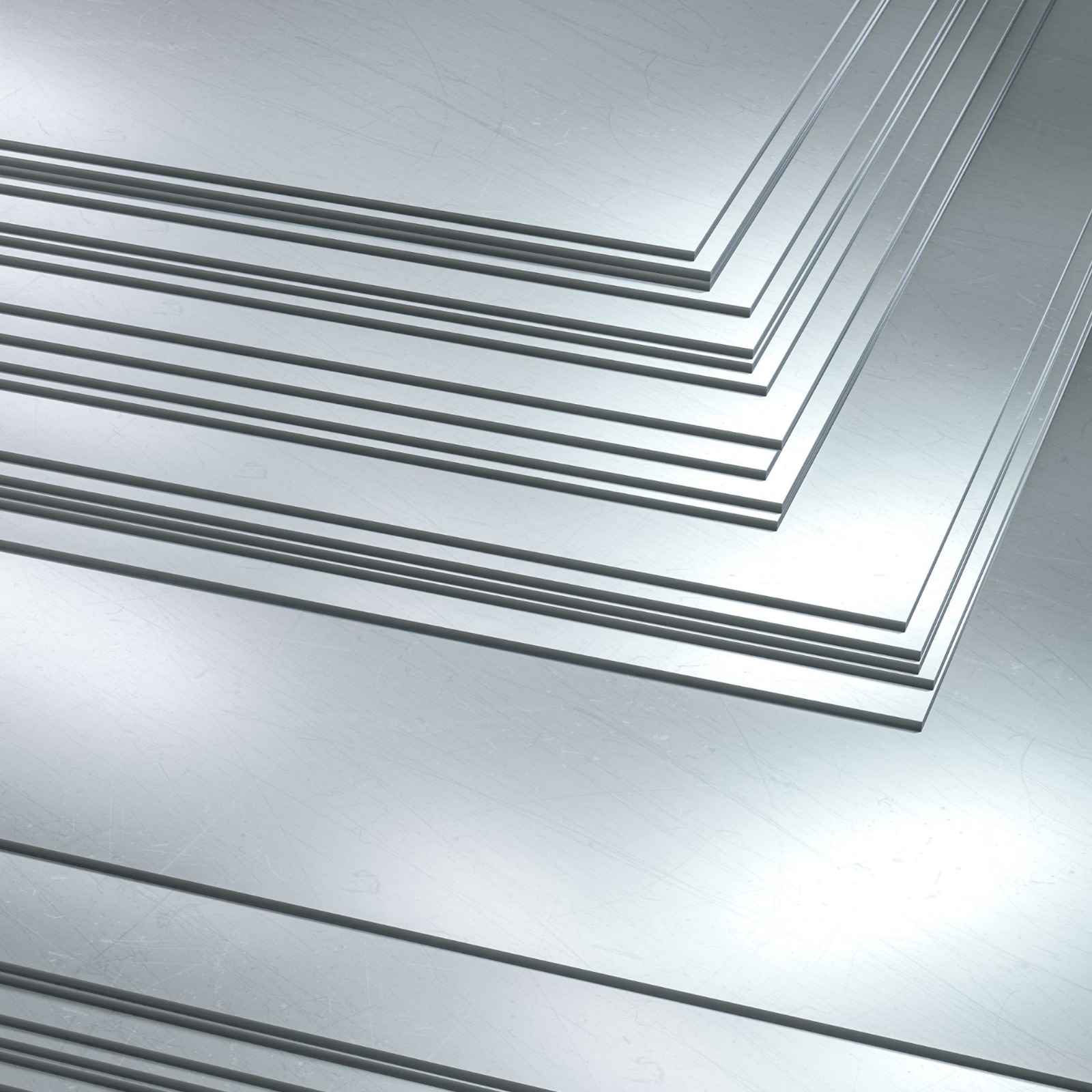 Galvanized steel plates stacked in warehouse – CoreMet Steel corrosion-resistant flat steel products