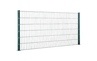 2D – 868 Double Rod Fence Panel for High-Security and Industrial Perimeter Protection – CoreMet Steel