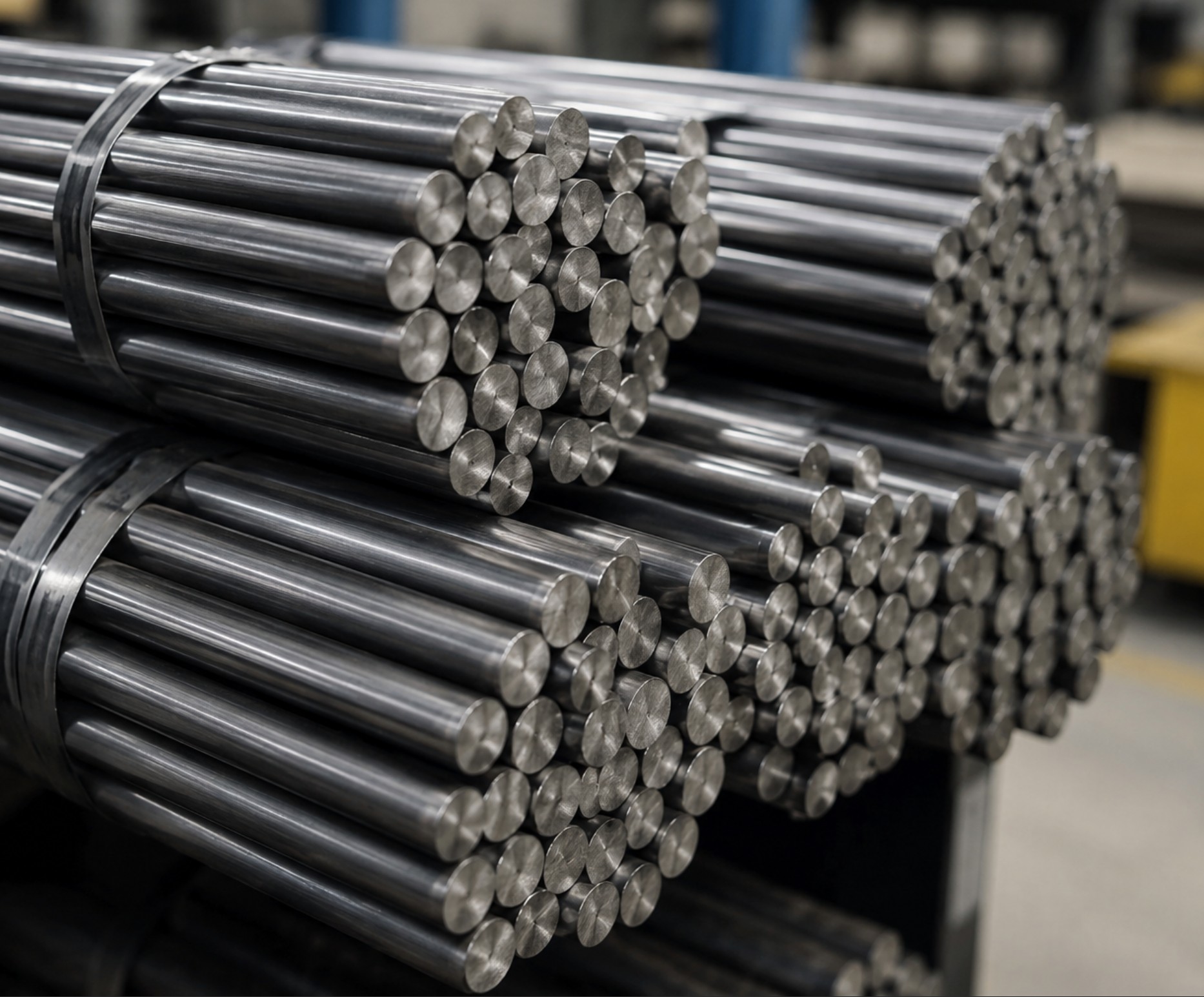 Spring steel bars supplied by CoreMet Steel for automotive machinery and engineering applications